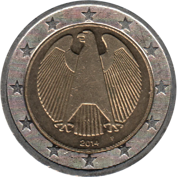 2 Euro, 2014 Obverse