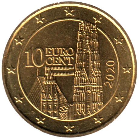 10 cents, 2020 Obverse