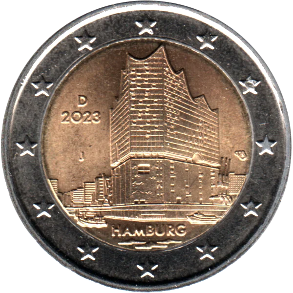 2 Euro, 2023 Obverse