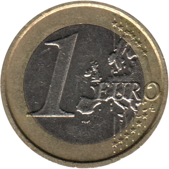1 Euro, 2009 Reverse