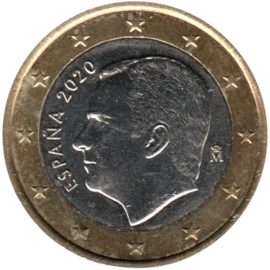 Preview 1 Euro, 2020 obverse