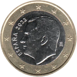 Preview 1 Euro, 2023 obverse