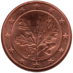 Preview 5 cents, 2017 obverse