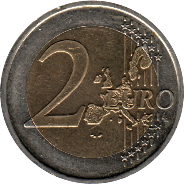 2 Euro, 2002 Reverse