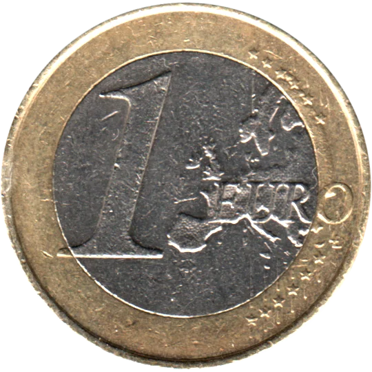1 Euro, 2008 Reverse
