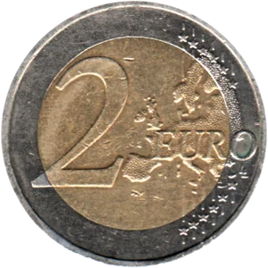 Preview 2 Euro, 2010 reverse