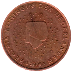 Preview 5 cents, 2005 obverse