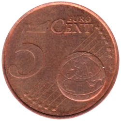 Preview 5 cents, 2010 reverse