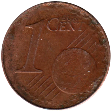1 cent, 2002 Reverse