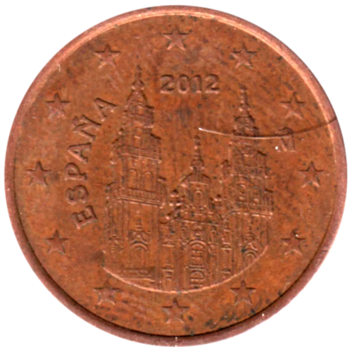 5 cents, 2012 Obverse