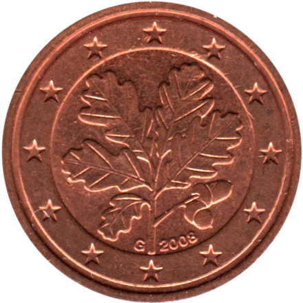 2 cents, 2008 Obverse
