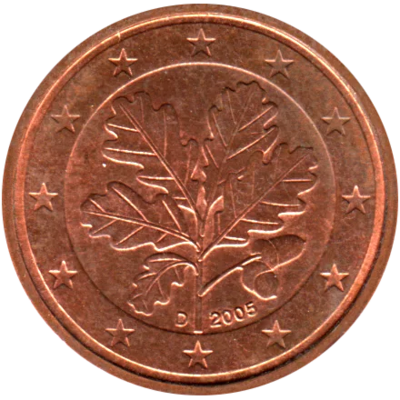 2 cents, 2005 Obverse