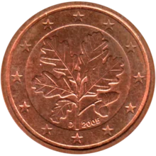 Preview 2 cents, 2005 obverse