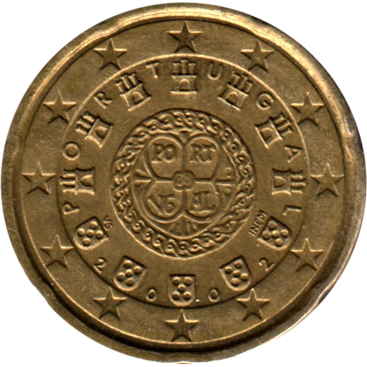 20 cents, 2002 Obverse