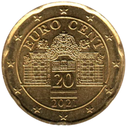 Preview 20 cents, 2021 obverse