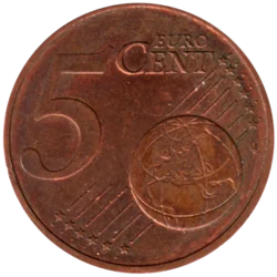 Preview 5 cents, 2013 reverse