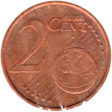 Preview 2 cents, 2000 reverse