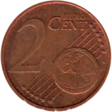 Preview 2 cents, 2014 reverse
