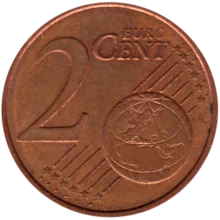 Preview 2 cents, 2003 reverse