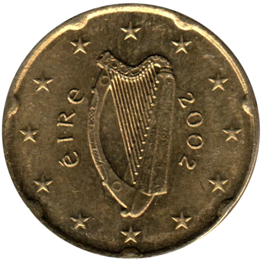 20 cents, 2002 Obverse