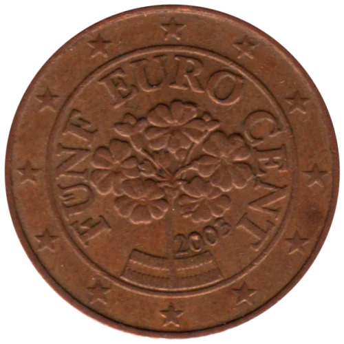 5 cents, 2003 Obverse