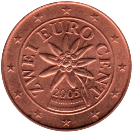 2 cents, 2005 Obverse