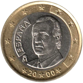 Preview 1 Euro, 2000 obverse