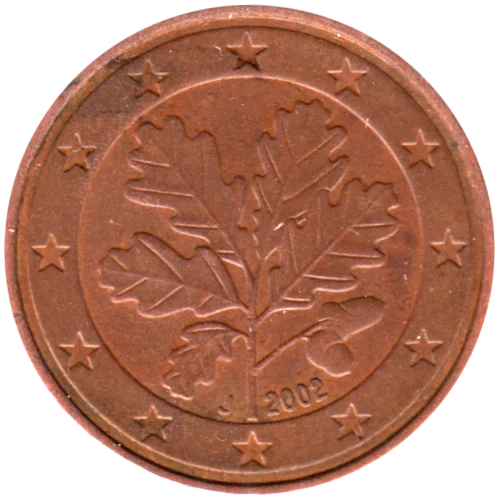 5 cents, 2002 Obverse