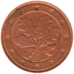 Preview 5 cents, 2002 obverse