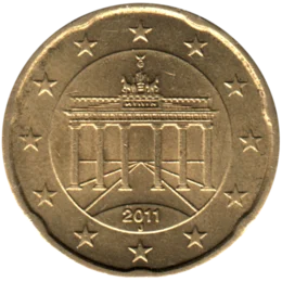 Preview 20 cents, 2011 obverse