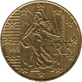 Preview 50 cents, 1999 obverse