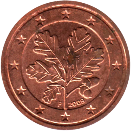 2 cents, 2009 Obverse