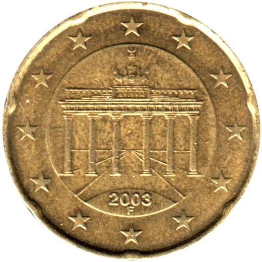 20 cents, 2003 Obverse