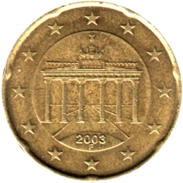 Preview 20 cents, 2003 obverse