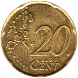 Preview 20 cents, 2003 reverse