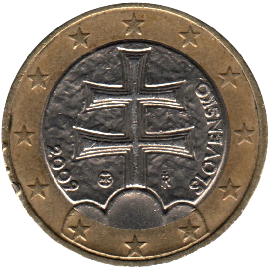 1 Euro, 2009 Obverse