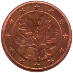 Preview 5 cents, 2016 obverse