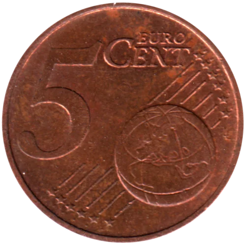 5 cents, 2016 Reverse