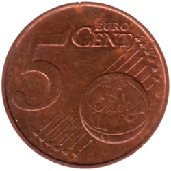 Preview 5 cents, 2016 reverse