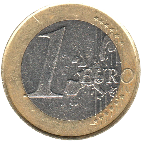 1 Euro, 2002 Reverse