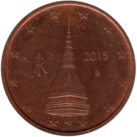 2 cents, 2015 Obverse