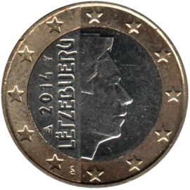 Preview 1 Euro, 2014 obverse