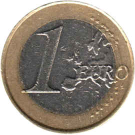 Preview 1 Euro, 2010 reverse