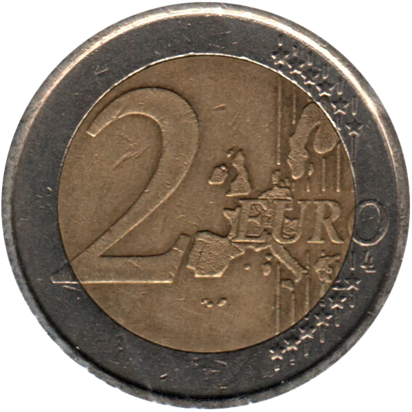 2 Euro, 2001 Reverse