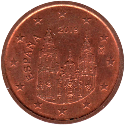 2 cents, 2019 Obverse