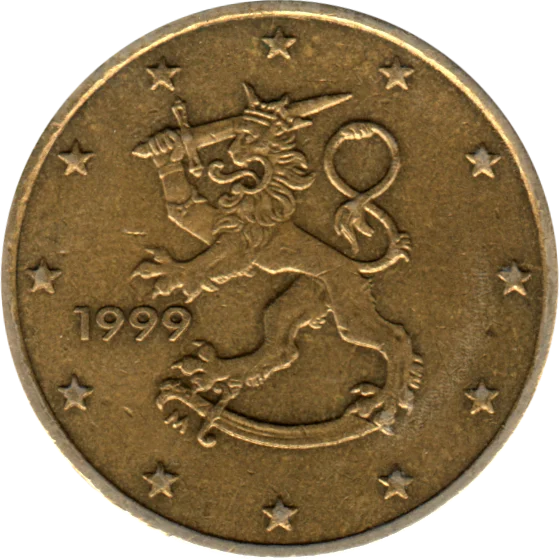 50 cents, 1999 Obverse
