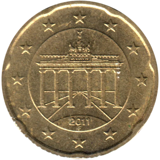 20 cents, 2011 Obverse