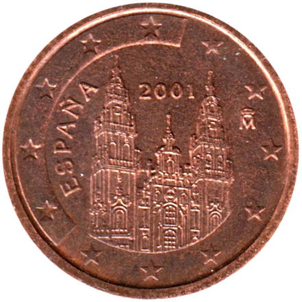 2 cents, 2001 Obverse
