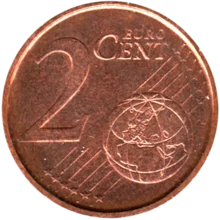 Preview 2 cents, 2001 reverse