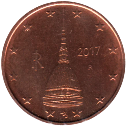 2 cents, 2017 Obverse